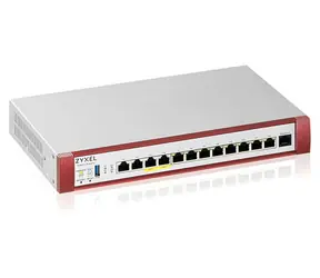 ZyXEL USG Flex 500H / Firewall / 10 Gbps / 8x 1GbE + 4x 2,5GbE / PoE / 1 rok Security Bundle