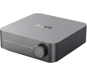 WiiM Amp tmavě šedá / Streamovací zesilovač / 60W/120W / HDMI ARC / Wi-Fi / Bluetooth 5.0 / AirPlay 2