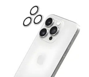 LAUT Prime Glass iPhone 16 Pro/16 Pro Max / Ochranné sklo na čočku fotoaparátu / tvrzené sklo 9H / instalační sada