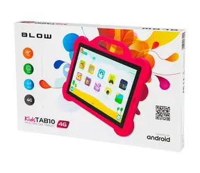 Blow KidsTAB10 4G růžová / Tablet / 10,1" / Octa-Core / 4GB RAM / 64GB / LTE / Android 12