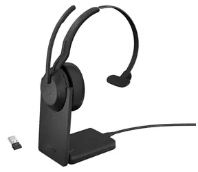Jabra Evolve2 55 UC Mono + Link380a černá / Mono sluchátka / mikrofon / ANC / USB-C / Bluetooth