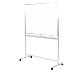 LogiLink Mobilní magnetická tabule bílá / Tabule / 120x170 cm / hliníkový rám / otočná kolečka