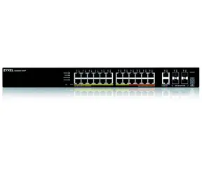 ZyXEL XGS2220-30HP / Switch / 24x GbE PoE+ / 4x SFP+ 10GbE / 400W PoE / L3 / Nebula FlexPro