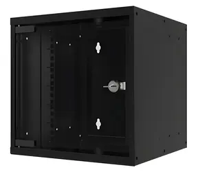 EFB WGB-1006TS.30 černá / Nástěnný rozvaděč / 10" / 6U / 312x304x300 mm / IP20