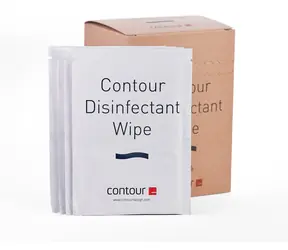 Contour Dezinfekční ubrousky 20 ks / Dezinfekční ubrousky / 70% alkohol