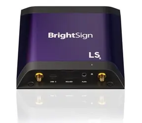BrightSign LS445 / Přehrávač médií 4K / HDMI 2.0a / Wi-Fi / LAN / microSD