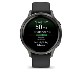 Garmin Venu 4 41 mm černá / Chytré hodinky / 1.2" AMOLED / GPS / Wi-Fi / 5 ATM