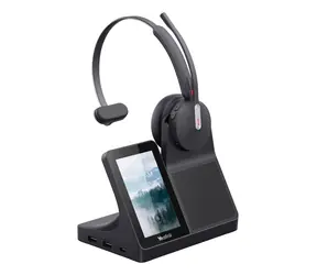 Yealink WH64 Mono (MS Teams) černá / Mono náhlavní souprava / mikrofon / Bluetooth 5.3 / USB-C / výdrž 41 h