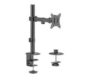 Equip Stolní držák monitoru 17"-32" černá / Držák monitoru / VESA 75-100 mm / Nosnost 9 kg / Otočný 360°