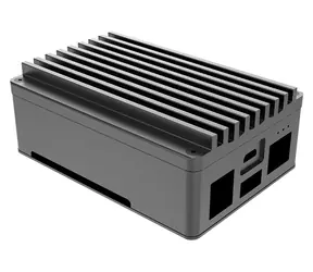 Akasa Skyline 3 Pro černá / Skříň / pro ASUS Tinker Board 3/3S / bez zdroje / pasivní chlazení