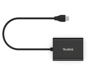 Yealink EHS61 / Ovládací adaptér / pro headsety WH62/63 / černá