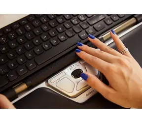 Contour RollerMouse Red Max + opěrka na paži / Myš s ergonomickou podložkou / 2800 DPI / 6 tlačítek / USB-C