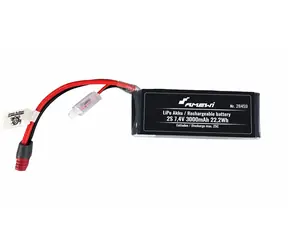 AMEWI Baterie LiPo 2S 7,4V 3000mAh / 25C T-konektor