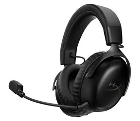 HyperX Cloud III S Wireless černá / Herní sluchátka / Bluetooth 5.3 / výdrž baterie 120 h