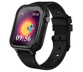 Garett Kids Essa 4G černá / Chytré hodinky / GPS lokalizace / 4G LTE / IP67 / 1,83"