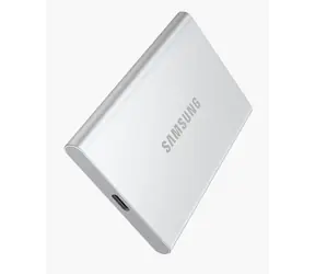 Samsung T7 Resurrected 4TB stříbrná / Externí SSD / R: 1050 MB/s & W: 1000 MB/s / USB-C / AES 256-bit / 3y
