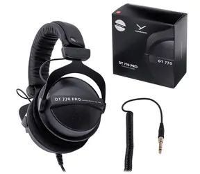Beyerdynamic DT 770 PRO 250 OHM Black Limited Edition / Uzavřená sluchátka / 3.5mm jack / 3 m