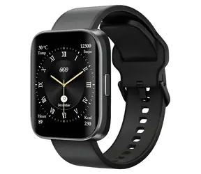 QCY Smartwatch Urban GS (S9) černá / Chytré hodinky / 1,95" AMOLED / GPS / Bluetooth / 5 ATM