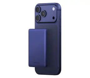 Energea AluPac Mini 5K MagSafe indigo modrá / Powerbanka / 5000 mAh / MagSafe / 1x USB-C