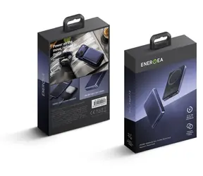 Energea AluPac powerbanka indigo modrá / 10000mAh / MagSafe