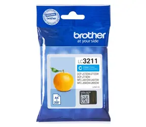 Brother LC-3211C azurová / Inkoustová náplň / DCP-J772DW / DCP-J774DW / MFC-J890DW