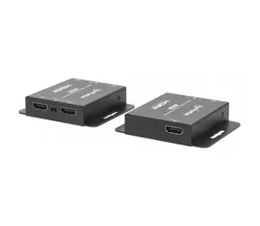 Manhattan HDMI Extender Set / Prodlužovač HDMI / Ethernet Cat6 / 4K 30Hz do 40 m / 1080p 60Hz do 70 m