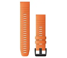 Garmin řemínek QuickFit 22 tmavě oranžový / Řemínek / 22 mm / silikonový