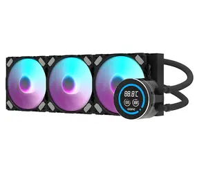 darkFlash DN-D360 černá / AiO chladič CPU / 3x 120 mm / ARGB podsvícení / 800-1800 RPM / Intel + AMD