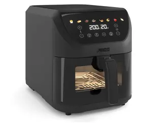 Princess SlimFry 182476 / Horkovzdušná fritéza / 8 l / 2000 W / 80-200 °C / 8 programů