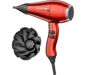 Valera Swiss Silent Jet 8500 Ionic červená / Fén / 2000 W / 6 rychlostí ofuku / ionizace / studený vzduch
