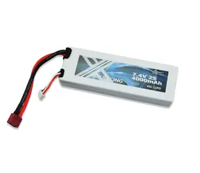 AMEWI Baterie LiPo 2S 7,4V 4000mAh / 45C Hardcase DEANS konektor
