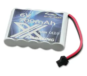 Amewi Nabíjecí baterie NiMH 6V/700mAh HBX konektor / Nabíjecí baterie / RC auto / NiMH / 5 článků