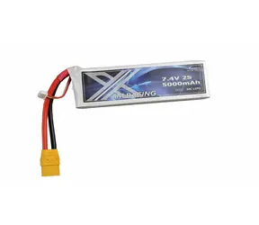 Amewi LiPo baterie 2S 7,4V 5000mAh XT90 / Akumulátor pro RC modely / 40C / 37 Wh / Softcase