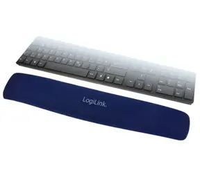 LogiLink ID0045 modrá / Podpěrka pod zápěstí / gel / Lycra