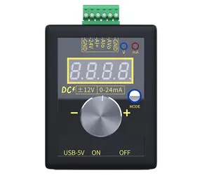 FNIRSI SG-002 / Generátor signálu / ±12 V / 0–24 mA / PLC a kalibrace / baterie 1100 mAh