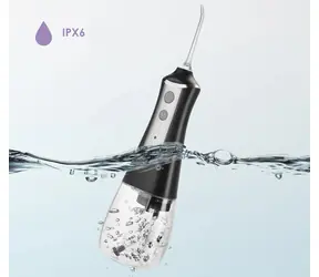 Extralink Beauty SmartLife L10 černá / Ústní sprcha / 3 režimy / 5 trysek / 300 ml / IPX6