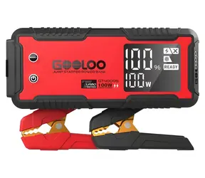GOOLOO GT4000S / Startovací zdroj / 74 Wh / Špičkový proud 4000 A / IP65 / USB-C PD 100W