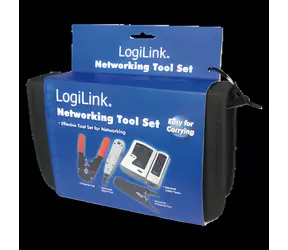 LogiLink WZ0012 / Síťová sada nástrojů / Krimpovací kleště / LSA nástroj / Tester kabelů