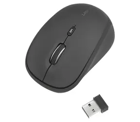 LogiLink bezdrátová myš černá / Myš / 2,4 GHz / 1600 DPI / 4 tlačítka