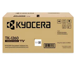 Kyocera TK-1260 Toner černá / pro ECOSYS PA4000x & PA4000wx / výtěžnost až 10.000 stran