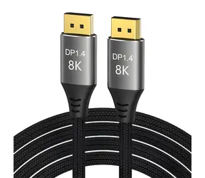 PremiumCord DisplayPort 1.4 kabel / Kabel / 9 m / 8K/60Hz / 32,4 Gbit/s / zlacené konektory