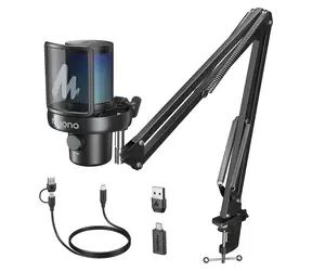 Maono DM40 S Pro černá / Herní mikrofon / bezdrátový / kondenzátorový / USB-C / 20 Hz - 20 kHz