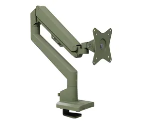 AROZZI Alzare Neo zelená / Stolní držák monitoru / plynová pružina / VESA 75x75-100x100 / nosnost 9 kg