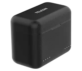 Telesin S0-BCG-07-TIS / Nabíječka baterií pro Insta360 X4 / 2 sloty / úložiště SD karet / PD3.0