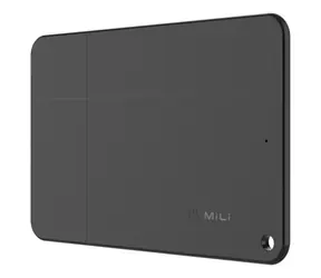 FIXED MiCard Pro černý / Smart tracker / Find My / Find Hub / bezdrátové nabíjení / IP67