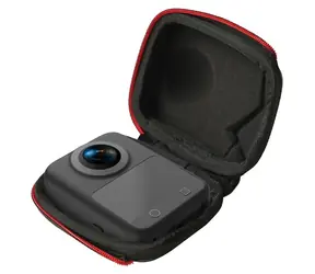 Telesin S6-PRC-22-TDJ černá / Ochranné pouzdro / DJI Osmo 360 / PU / Otevírání zespodu