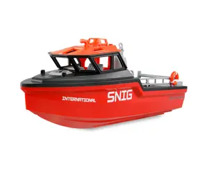 AMEWI Člun Snig černá, červená / Jetový pohon / Brushless / RTR / 320 mm / 2,4 GHz
