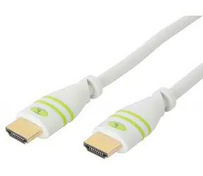 Techly ICOC-HDMI-4-100WH bílý / HDMI kabel / 10 m / s Ethernetem / pozlacené konektory