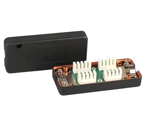 EFB Spojovací modul Cat.7 LSA černá / Spojovací modul / 600 MHz / LSA svorky / AWG 26-22