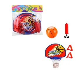 Basketbalový koš s příslušenstvím / Basketbalový koš / 31 x 30 x 5 cm / plast / od 3 let